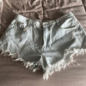 Jean shorts